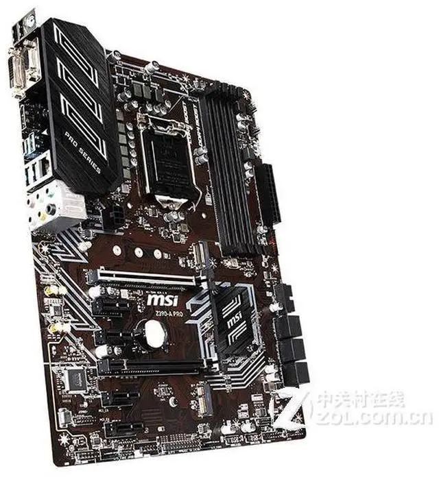 Alt view image 6 of 7 - MSI Z390-A PRO Intel Z390 LGA 1151 DDR4 128GB ATX Motherboard