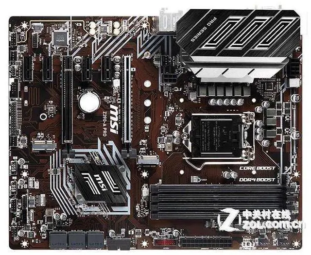 Alt view image 7 of 7 - MSI Z390-A PRO Intel Z390 LGA 1151 DDR4 128GB ATX Motherboard