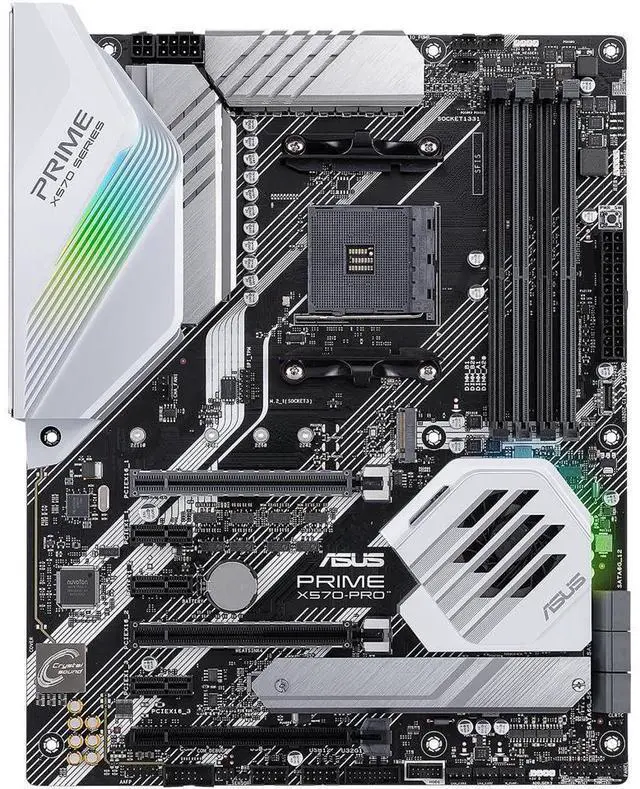 Alt view image 7 of 9 - ASUS PRIME X570-PRO AMD Socket X570 AM4 ATX M.2 Desktop Motherboard A