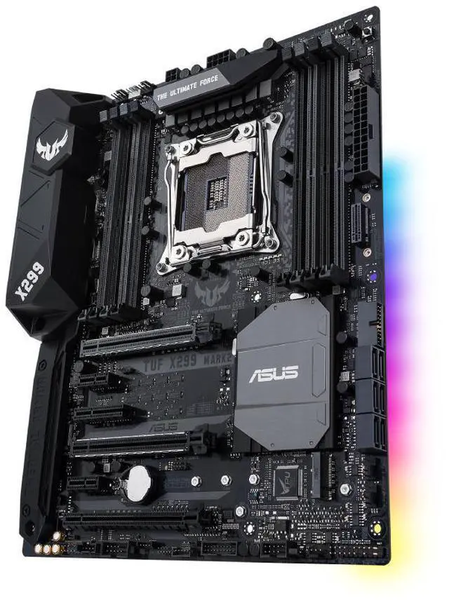 Alt view image 5 of 5 - ASUS TUF X299 MARK 2 X299 2066 ATX Gaming Motherboard M.2 RGB SLI B