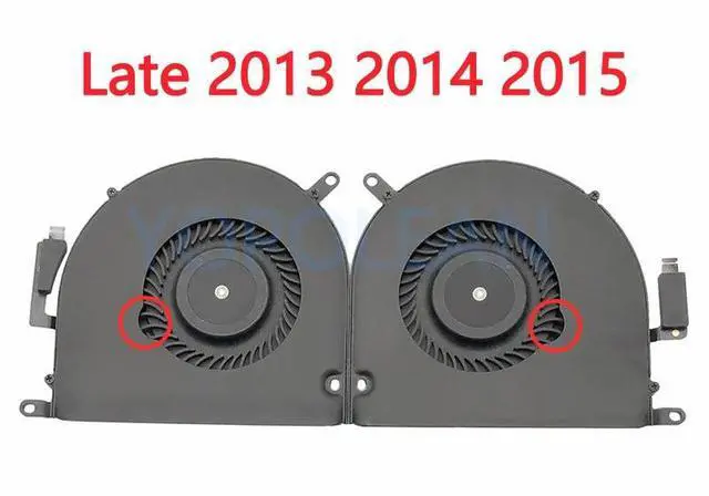 Main image of Late2013-2015 L R  Original For MacBook Pro Retina 15" A1398 Cooling Fan Cooler 2012 2013 2014 2015 Year