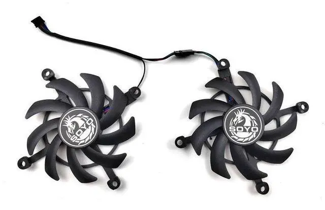 Alt view image 4 of 4 - 1LOT  SOYO New Gaming Graphics Cards NVIDIA GeForce GTX 1660 Super 6GB GDDR6 Graphics Card Fan Replacement