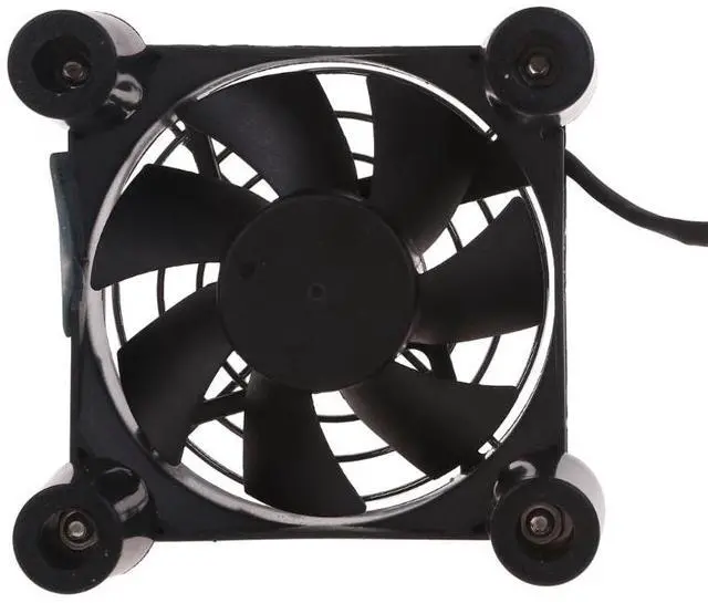 Alt view image 6 of 6 - 24cm  USB-Powered Fan with Built-in Mesh Pad 3000RPM for Usb Router Broadband Set Top Box External 8cm24cm Cooler
