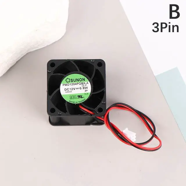 Main image of 3pin  For Sunon PMD1204PQBX-A 4CM 40MM 4028 12V 6.8W High- Speed Server Cooling Fan 40*40*28MM