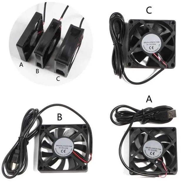 Alt view image 3 of 7 - HXBE DIY Liquid Cooling System High-Density Fins 10-Row Tubes Aluminum Radiator for Computer Water Cooling System 120mm/4.72"