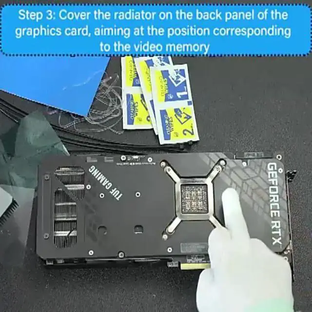 Alt view image 6 of 7 - 1mm Pad 600  Gaming Laptop Cooler 3 Fan RGB LED Light 4500RPM Powerful Air Portable Foldable Notebook CoolingStand