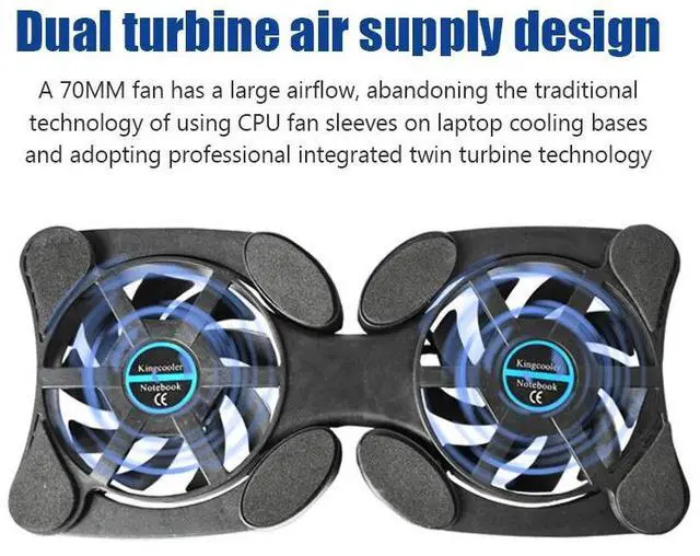 Alt view image 3 of 7 - 24cm  USB-Powered Fan with Built-in Mesh Pad 3000RPM for Usb Router Broadband Set Top Box External12cmCooler