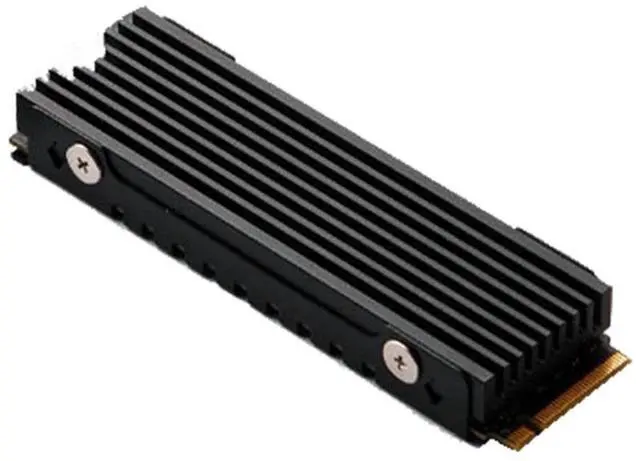 Alt view image 4 of 6 - Silver  M.2 2280 Nvme Heatsink M.2 SSD Heatsink Cooling Pad Aluminum Dissipation With Thermal Pad For M2 2280 Ssd