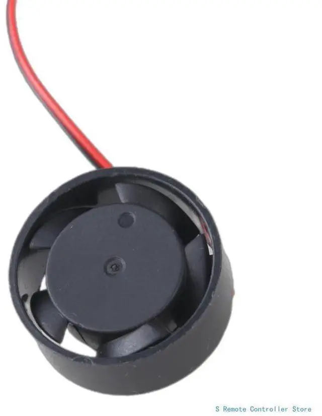 Alt view image 2 of 6 - 12V  Powerful Cooling Fan 2510 Fan 25mm 25x25x10mm for Car LED Hydraulic Bearings