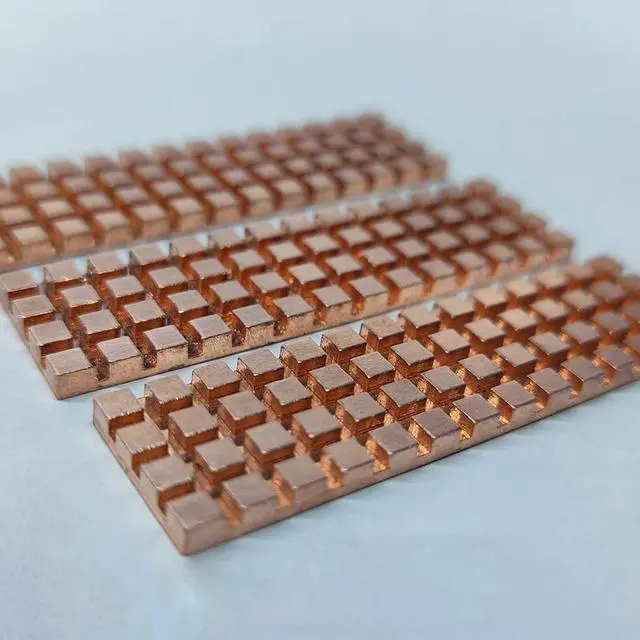 Alt view image 6 of 7 - Heatsink  Pure Copperfor M.2 2280 PCI-E NVME Ultra-thin PC Notebook SSD Heat Sink with Thermal Pad Computer Radiator Accessory