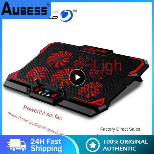 Alt view image 2 of 7 - 36 X 25.5 X 4  Two USB Laptop Cooling Pads Large Size For 12-16 Inch Notebook Silent Gaming Laptop Cooler Wind Speed Adjustable Laptop Stand
