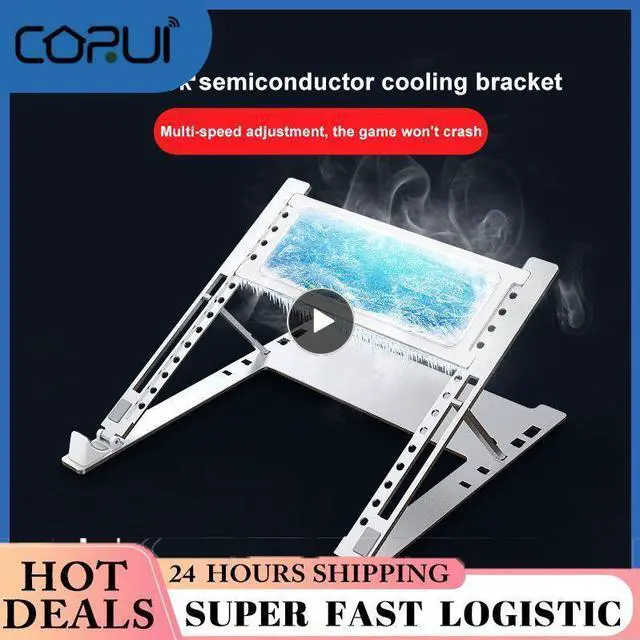 Alt view image 2 of 6 - Double refrigeration  Notebook Radiator SemiconductorBoard Base Bracket Computer Game Cooling Artifact Water Cooling Heat  Dissipation