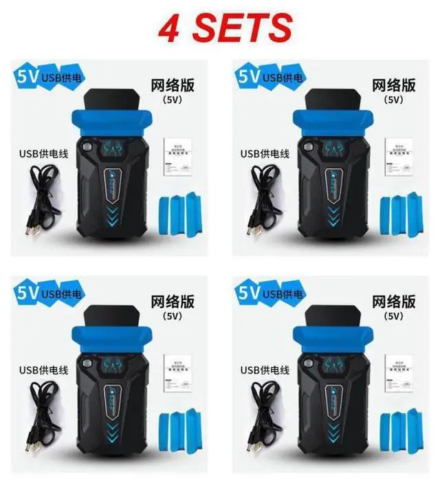 Main image of B 2pcs  New Mini Vacuum Air Extracting USB Cooling Pad Cooler Fan For Notebook Laptop