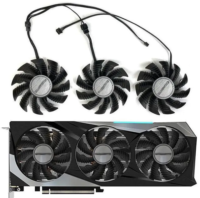 Alt view image 2 of 7 - 1LOT  90MM TH9215S2H-PDB03 102MM TH1015S2H-PBA01 Video Card Fan For KFA2 GALAX RTX 3070 3080 3070Ti 3080 Ti EX Gamer Replacement Fans