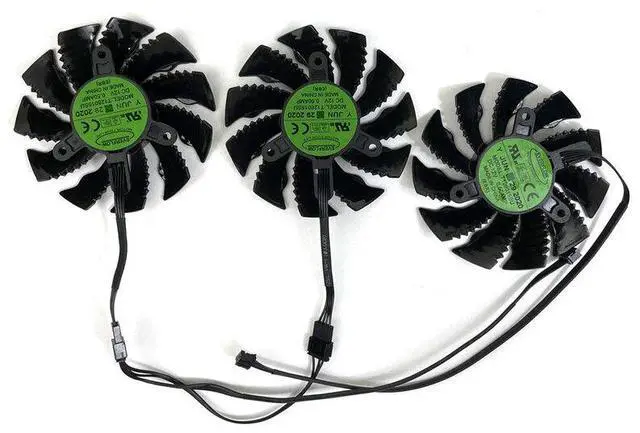 Alt view image 5 of 7 - 1LOT  90MM TH9215S2H-PDB03 102MM TH1015S2H-PBA01 Video Card Fan For KFA2 GALAX RTX 3070 3080 3070Ti 3080 Ti EX Gamer Replacement Fans