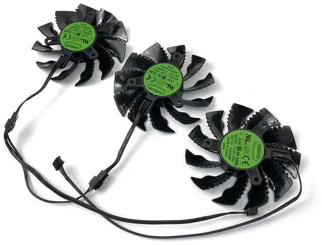 Alt view image 6 of 7 - 1LOT  90MM TH9215S2H-PDB03 102MM TH1015S2H-PBA01 Video Card Fan For KFA2 GALAX RTX 3070 3080 3070Ti 3080 Ti EX Gamer Replacement Fans