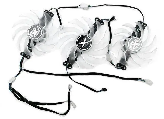 Alt view image 7 of 7 - 1LOT  90MM TH9215S2H-PDB03 102MM TH1015S2H-PBA01 Video Card Fan For KFA2 GALAX RTX 3070 3080 3070Ti 3080 Ti EX Gamer Replacement Fans