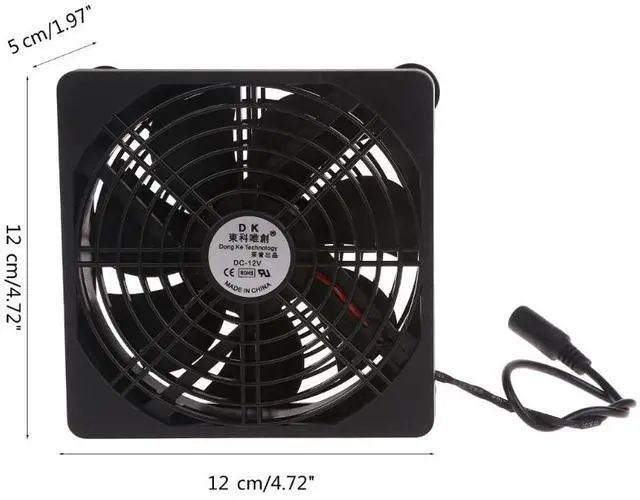 Alt view image 7 of 7 - European plug  F3MA 110V 220V Computer Fan Adjustable Speed Controller 2000R for Modem  Box Cooler