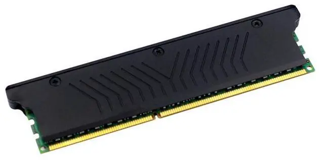 Main image of Black  Desktop Computer Single Dual-Sided Memory Radiator Aluminum Alloy Metal Radiator Memory Cooler Heat Sink Heatsink