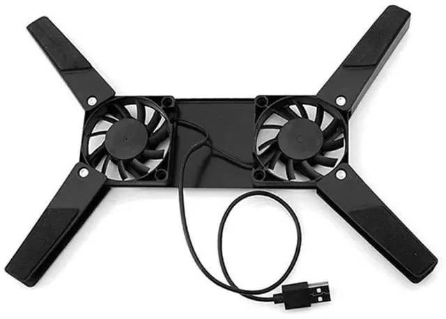 Main image of USB Powered Laptop Cooling Pad with Double 60mm Fans Notebook Cooling Pad Cooling Pad Bracket for Laptop PC Computer