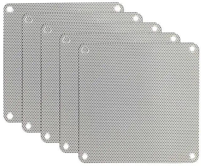 Alt view image 6 of 7 - 8mm  5PCS 80mm 90mm 120mm 140mm Cuttable PVC PC Fan Dust Filter Dustproof Case Cover