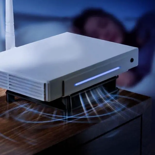 Alt view image 3 of 7 - 24cm  G5AA High-Performance USB Fan with Interchangeable Mesh Cover 8cm,12cmInfinite Speed Adjustment 3000rpm