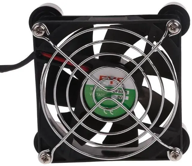 Alt view image 4 of 7 - 24cm  G5AA High-Performance USB Fan with Interchangeable Mesh Cover 8cm,12cmInfinite Speed Adjustment 3000rpm