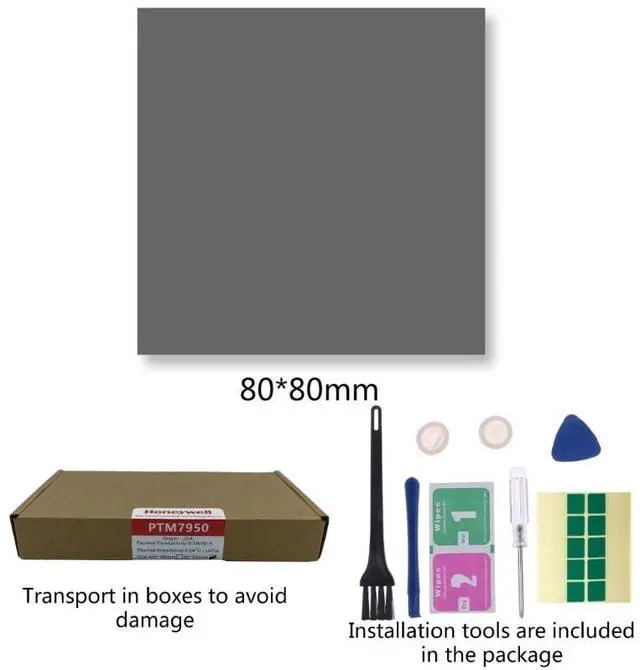 Main image of D  PTM7950 Thermal Pad 8.5WComputer Notebook GPU CPU Phase-change Heat Dissipation Silicone Pad Gasket
