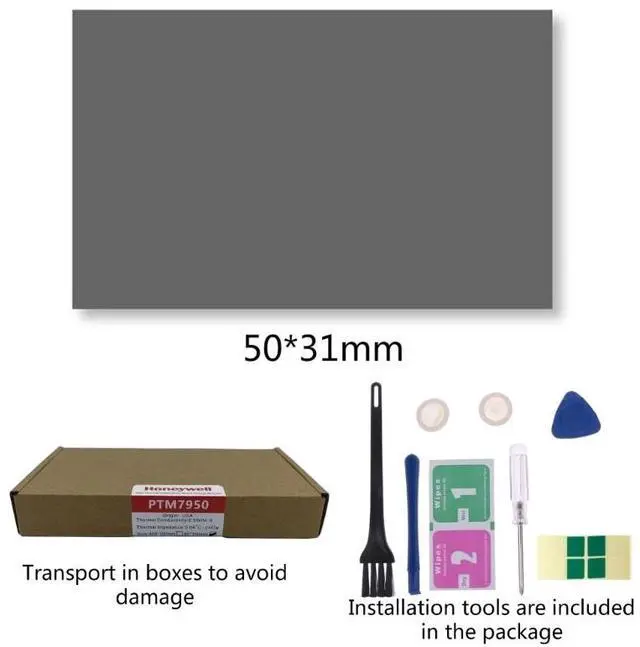 Alt view image 3 of 7 - D  PTM7950 Thermal Pad 8.5WComputer Notebook GPU CPU Phase-change Heat Dissipation Silicone Pad Gasket