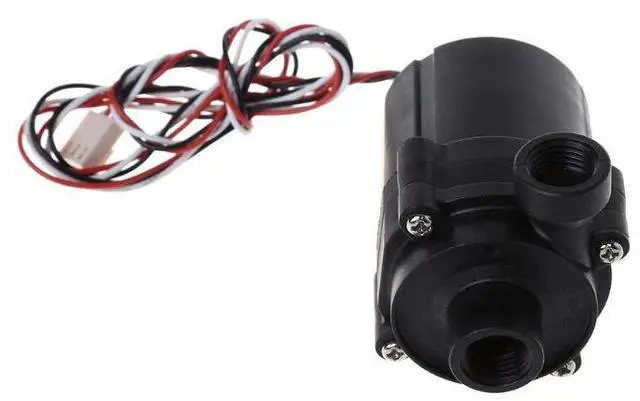 Alt view image 2 of 7 - as pic  SC600 for DC 12V PC CPU Water Cooling System Tool Water Brushless 132.09 GPH 10W Brushless Destop Laptop