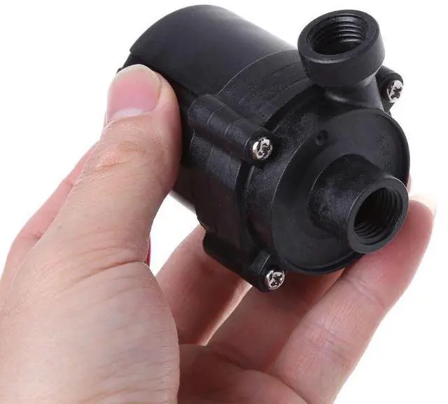 Alt view image 5 of 7 - as pic  SC600 for DC 12V PC CPU Water Cooling System Tool Water Brushless 132.09 GPH 10W Brushless Destop Laptop