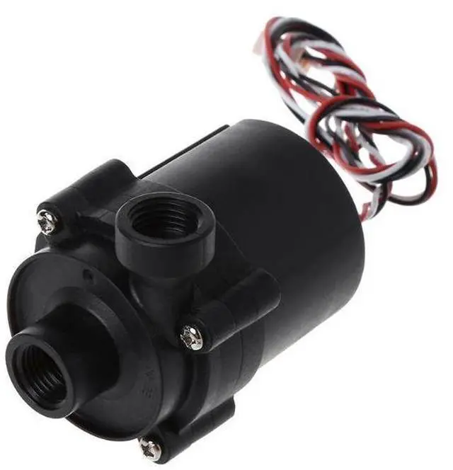 Alt view image 3 of 7 - as pic  SC600 for DC 12V PC CPU Water Cooling System Tool Water Brushless 132.09 GPH 10W Brushless Destop Laptop