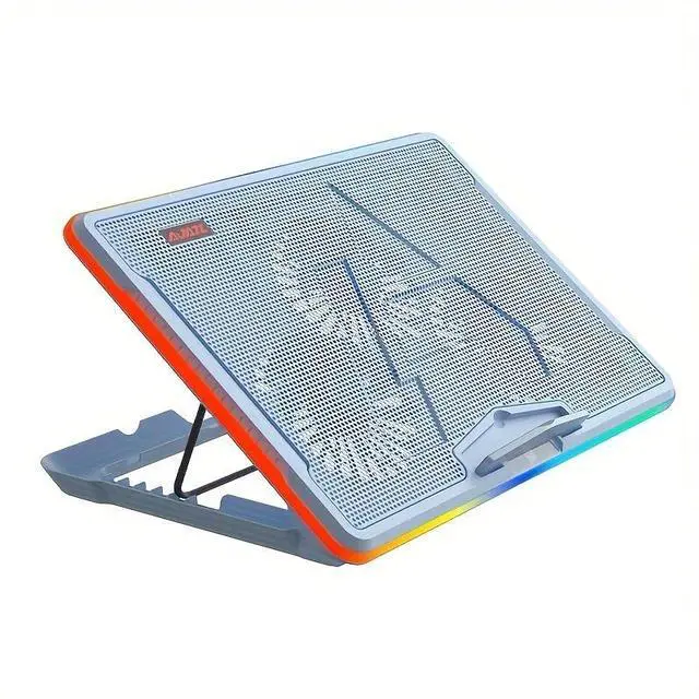 Alt view image 6 of 7 - 36 X 25.5 X 4  Two USB Laptop Cooling Pads Large Size For 12-16 Inch Notebook Silent Gaming Laptop Cooler Wind Speed Adjustable Laptop Stand