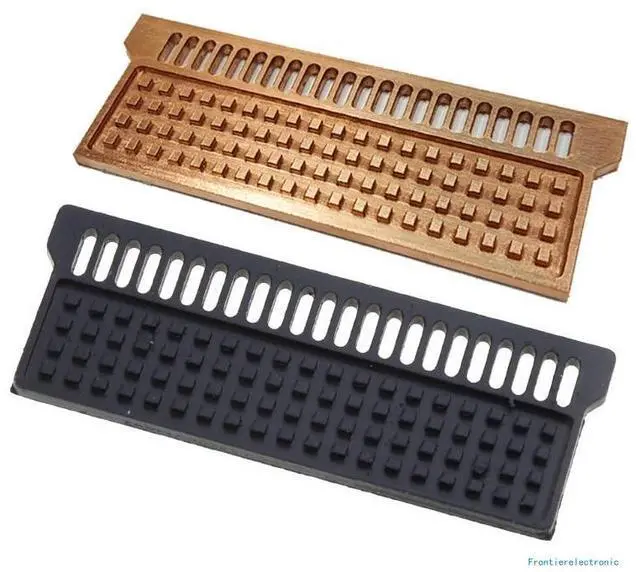 Alt view image 2 of 7 - G8DB4NB604624-1-A  Notebook Memory Heat Sink Pure Copper  Heatsink Laptop RAM Cooler for DDR1 DDR2 DDR3 DDR4 1.5mm / 2mm DropShipping