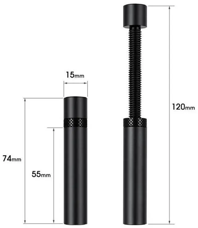 Main image of Black PLUS  ARGB GPU Video Card Holder Aluminum Alloy Magnetic Video Card Sag Holder Graphics Card GPU Brace Support for Desktop PC Case