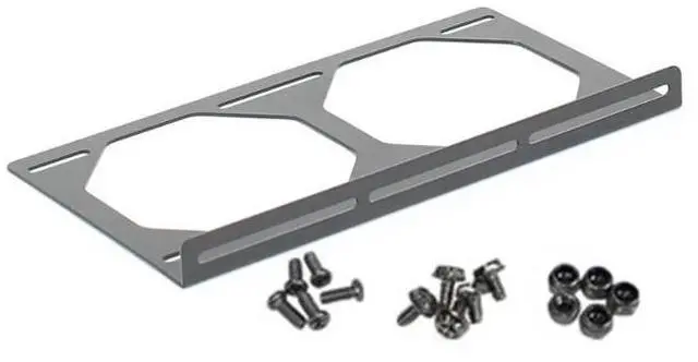 Alt view image 5 of 7 - C  Fan Radiator Holder for 120MM 240MM 360MM Radiator Mount Bracket for Computer Case Accessory P0RC