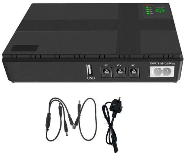 Main image of 634B4NB105347-US-88  USB 5V 9V 12V Output UPS PowerBanks for Router CCTV Camera Speaker Smartphone