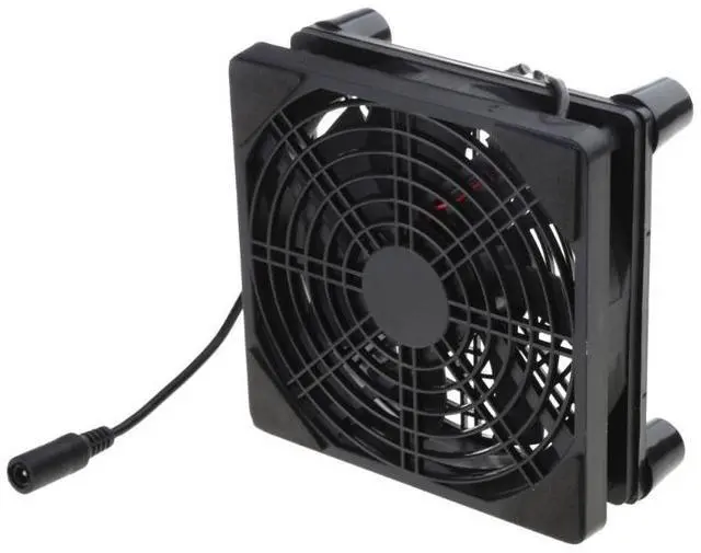 Alt view image 4 of 6 - EU plug  PC Cooler Cooling Fan 110V 220V Variable Speed Controller 3V to 12V for Biltong Box Greenhouse Receiver Amplifier