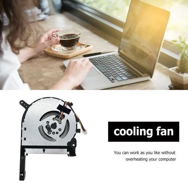 Alt view image 4 of 7 - Black ABS 2 Fans  Laptop Cooler Base Stand with Cooling Fan Tablet Bracket Folding Holder Adjustable Notebook Stand for 11-17.3 inch Gaming Tablet