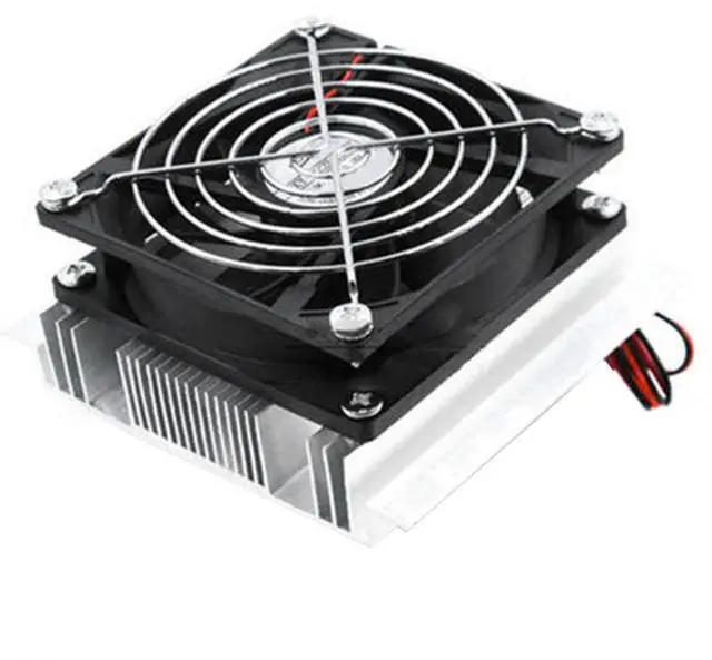 Main image of Thermoelectric Peltier Cooler Refrigeration DC 12V Semiconductor Air Conditioner Cooling System DIY Kit