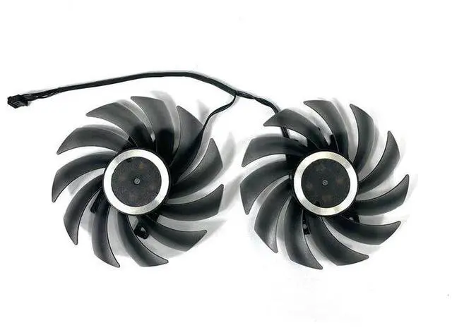 Alt view image 5 of 5 - 1set  87mm  CF-12915S 4Pin  GPU Cooling Fan  For INNO3D GeForce GTX 1660 RTX 2060 SUPER 6GB Twin X2 Graphics Video Card Cooler Fan