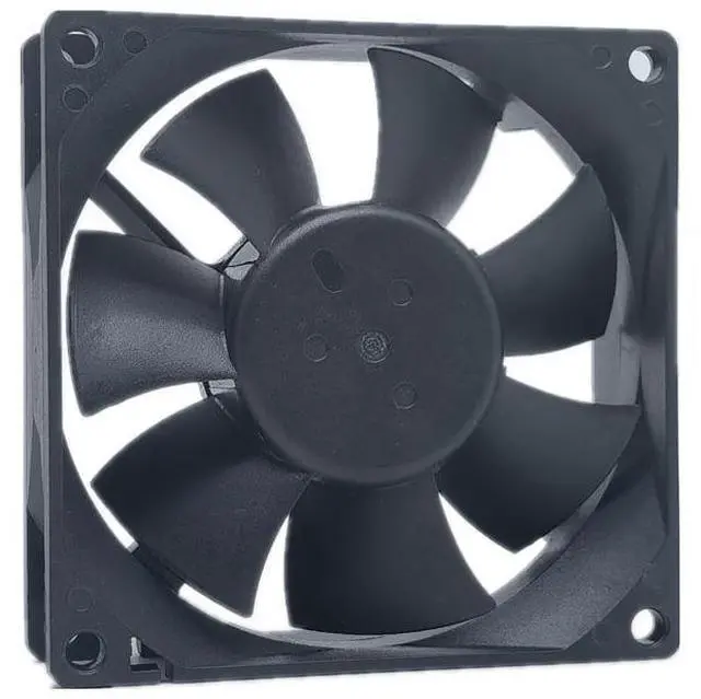 Alt view image 4 of 6 - Original fan  Radiator CPU CoolerFor FA08025M12LPA 8CM 80*80*25MM 0.45A DC 12V 4 Pins PWM Hydraulic Mute Temperature Control Master