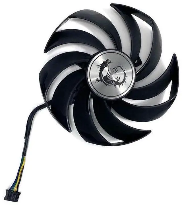 Alt view image 3 of 7 - 1PCS  New Cooling Fan 85MM 4PIN PLD09215B12H RTX2060 RTX2070 GPU FAN For Colorful iGame GeForce RTX 2080 2080TI 2070S Video Card Fan