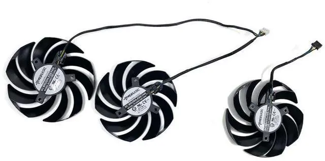 Alt view image 5 of 7 - 1PCS  New Cooling Fan 85MM 4PIN PLD09215B12H RTX2060 RTX2070 GPU FAN For Colorful iGame GeForce RTX 2080 2080TI 2070S Video Card Fan