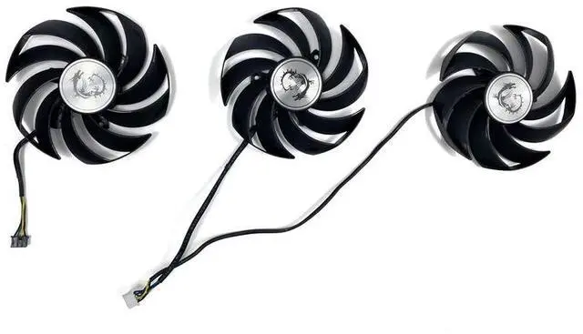 Alt view image 6 of 7 - 1PCS  New Cooling Fan 85MM 4PIN PLD09215B12H RTX2060 RTX2070 GPU FAN For Colorful iGame GeForce RTX 2080 2080TI 2070S Video Card Fan