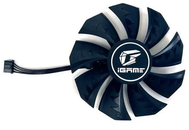 Alt view image 7 of 7 - 1PCS  New Cooling Fan 85MM 4PIN PLD09215B12H RTX2060 RTX2070 GPU FAN For Colorful iGame GeForce RTX 2080 2080TI 2070S Video Card Fan