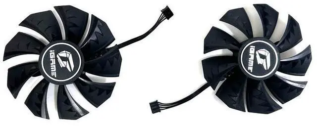 Alt view image 7 of 7 - 20PCS  New Cooling Fan 85MM 4PIN PLD09215B12H RTX2060 RTX2070 GPU FAN For Colorful iGame GeForce RTX 2080 2080TI 2070S Video Card Fan