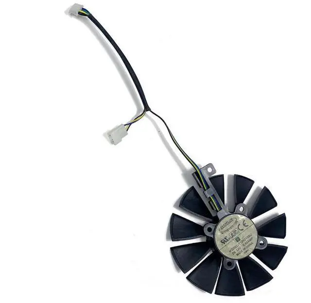 Alt view image 4 of 7 - 1PCS  Cooling Fan 95MM PLD10020B12H DC12V 0.65A 4-Pin Graphics Card Fan For MSI GeForce RTX 4080 Ventus 3X Fan