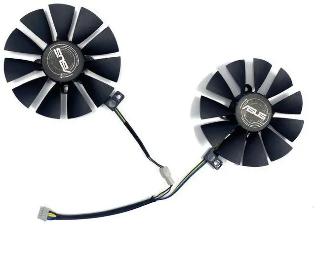 Alt view image 5 of 7 - 1PCS  Cooling Fan 95MM PLD10020B12H DC12V 0.65A 4-Pin Graphics Card Fan For MSI GeForce RTX 4080 Ventus 3X Fan
