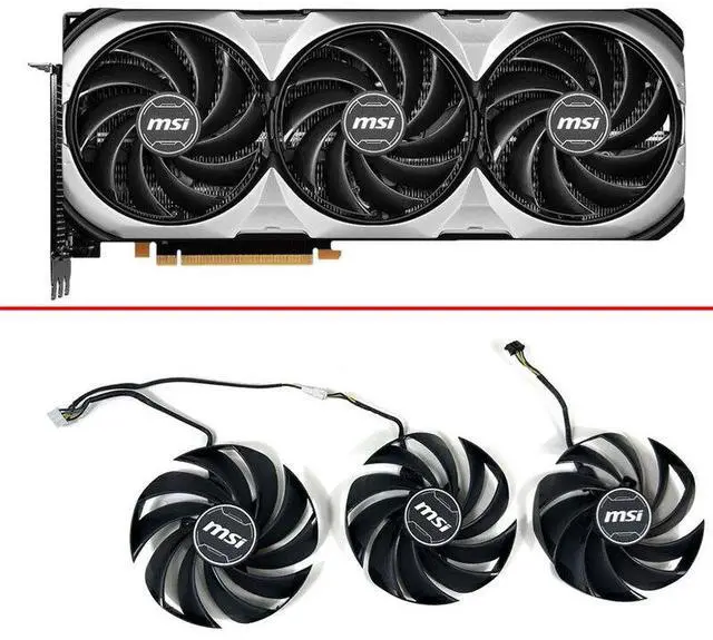 Alt view image 2 of 7 - 20PCS  New Cooling Fan 85MM 4PIN PLD09215B12H RTX2060 RTX2070 GPU FAN For Colorful iGame GeForce RTX 2080 2080TI 2070S Video Card Fan